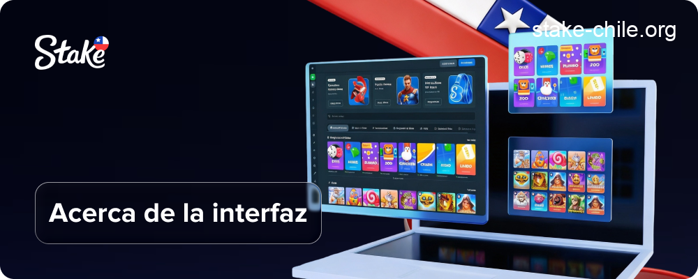 Interfaz de usuario y experiencia en Stake Chile